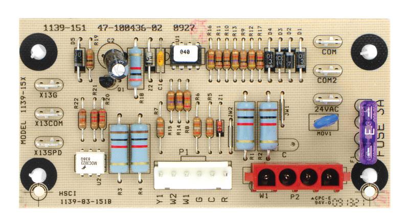 47-100436-02 CNTL BRD FOR X-13 MOTOR - Control Boards
